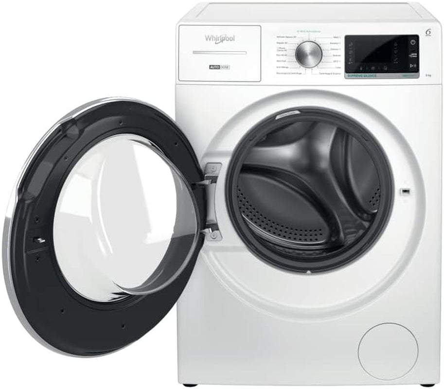 Whirlpool W8W846WR Vapore Machine À Laver 8 Kg 1400 Tours