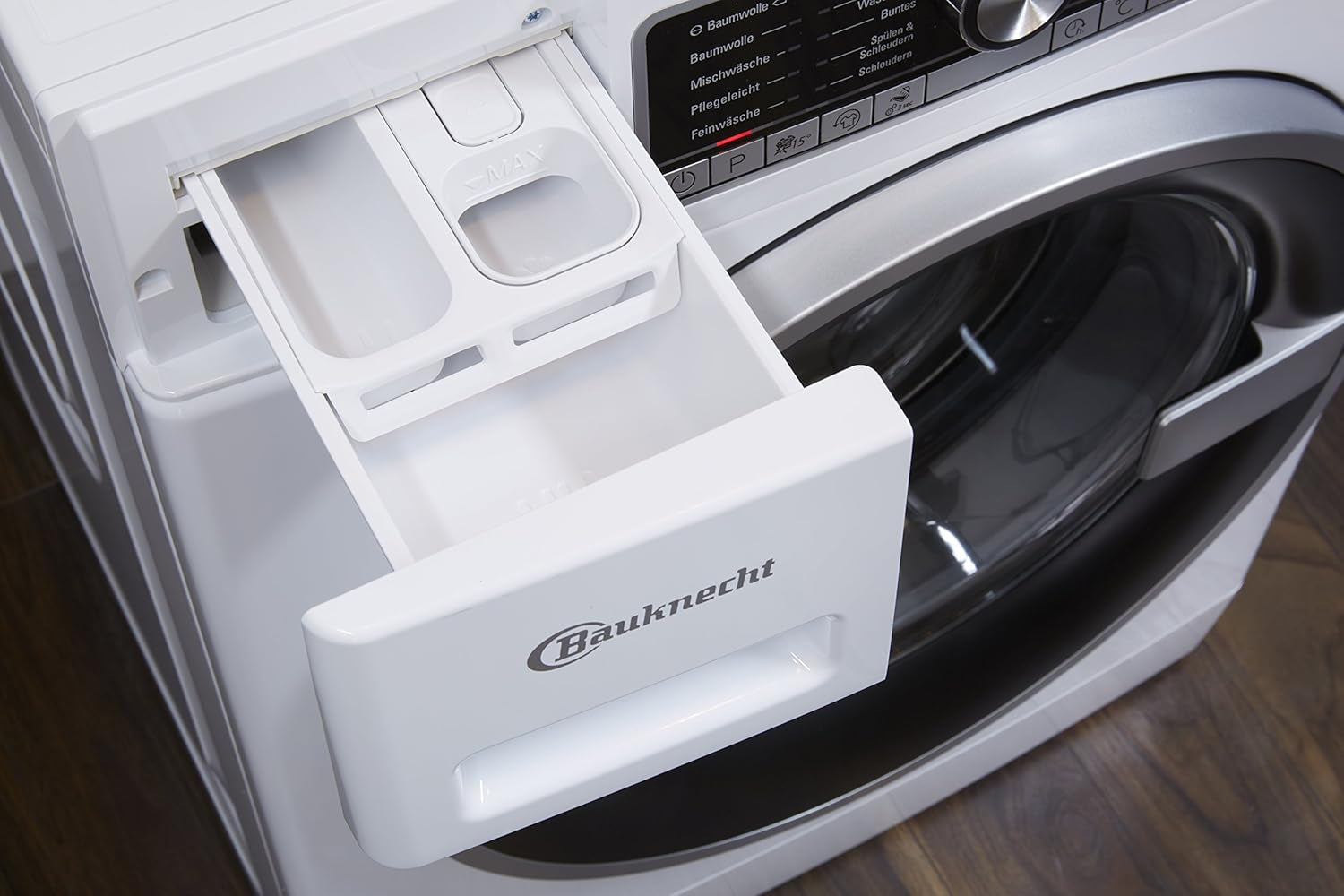 Bauknecht Wa Prime 854 Z Machine À Laver FL/A + + +/177 Kwh/An/1400 Tr/Min, 8 Kg/Ultra Silencieux Avec 48 Db/Zen Entraînement Direct/Blanc