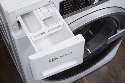 Bauknecht Wa Prime 854 Z Machine À Laver FL/A + + +/177 Kwh/An/1400 Tr/Min, 8 Kg/Ultra Silencieux Avec 48 Db/Zen Entraînement Direct/Blanc