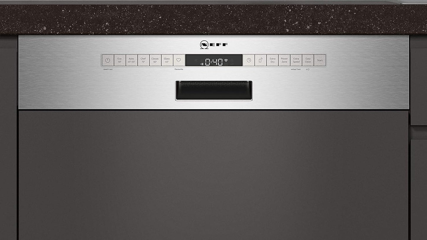 Neff S245HAS29E Lave-Vaisselle Semi-Intégré 13 Couverts D