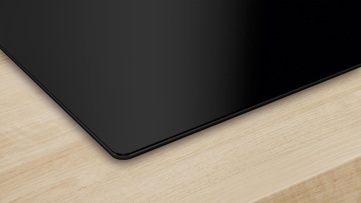 Bosch PUE611BB5E Série 4 - Plaque Induction, Touch Select | 60 Cm, Noir, 4 Foyers, Timer Avec Fonction Arrêt, 17 Niveaux De Réglage De La Puissance