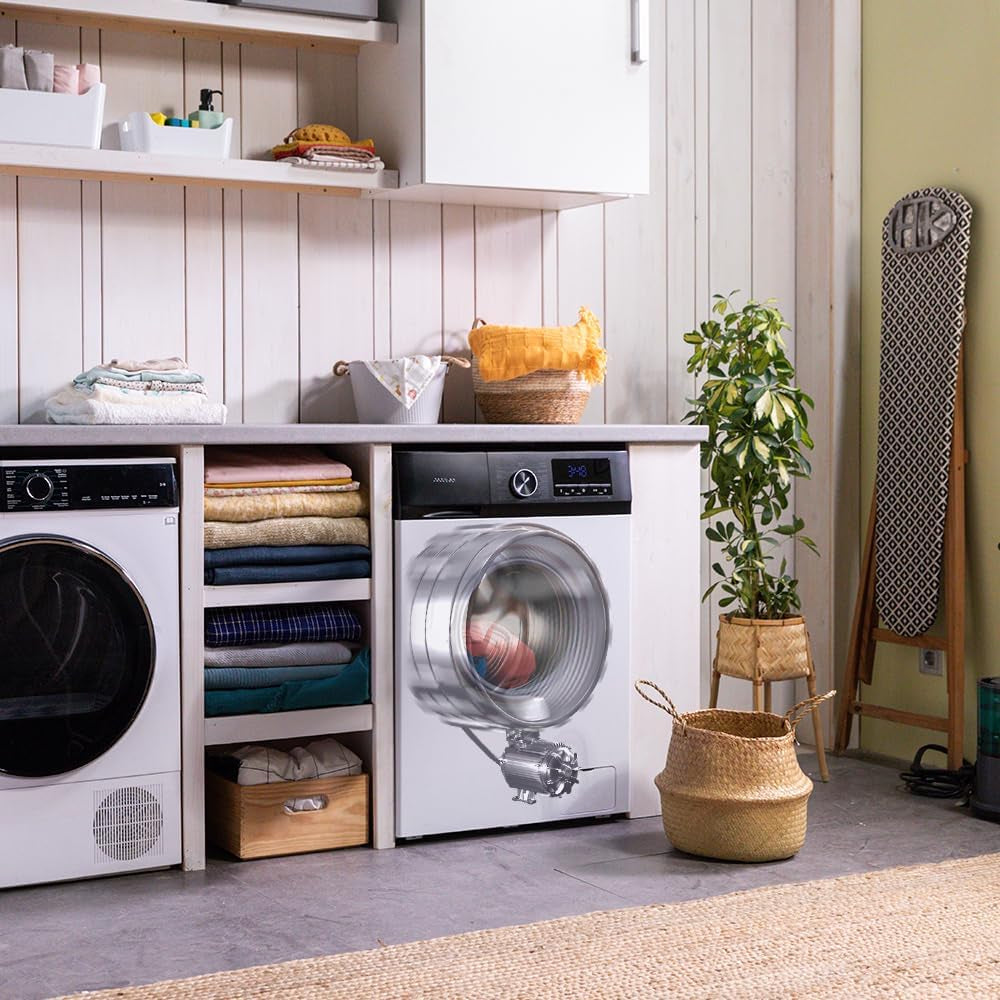 Lave Linge Bolero Dresscode 10500 Inverter a Essential; Capacité 10 Kg, 1950W, 1400 Rpm, Inverter plus Motor, Low Power Consumption, 16 Programmes, Steam Wash, Delay Start, White