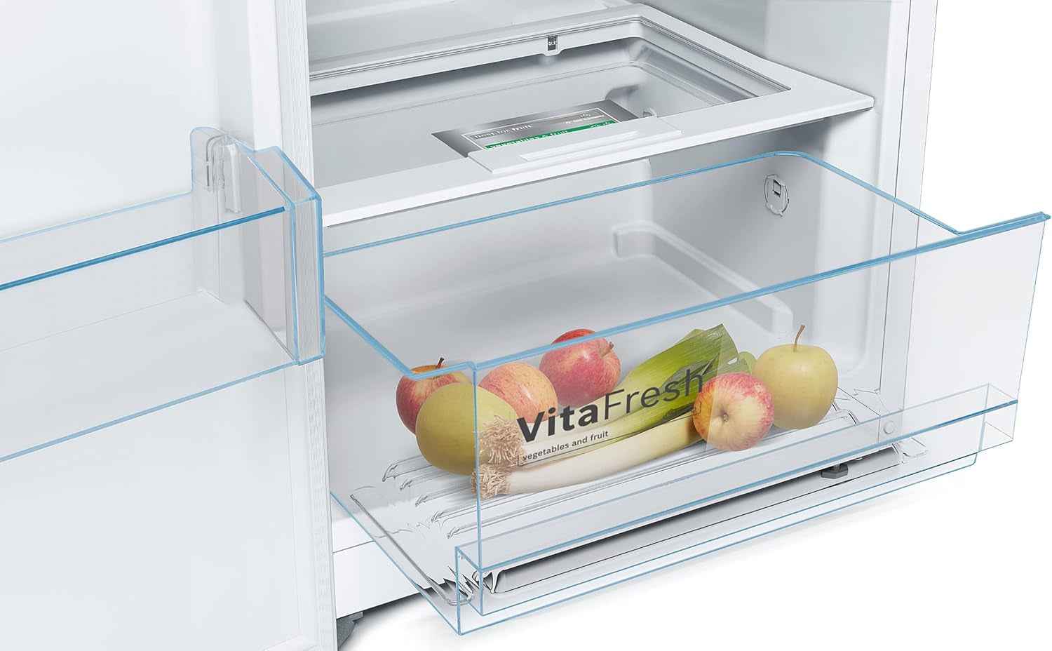 Bosch KSV33VWEP Série 4 - Réfrigérateur, Pose-Libre, Éclairage LED | 176 X 60 Cm, Blanc, Vitafresh, Technologie Intelligent Inverter, Fonction Super Réfrigération
