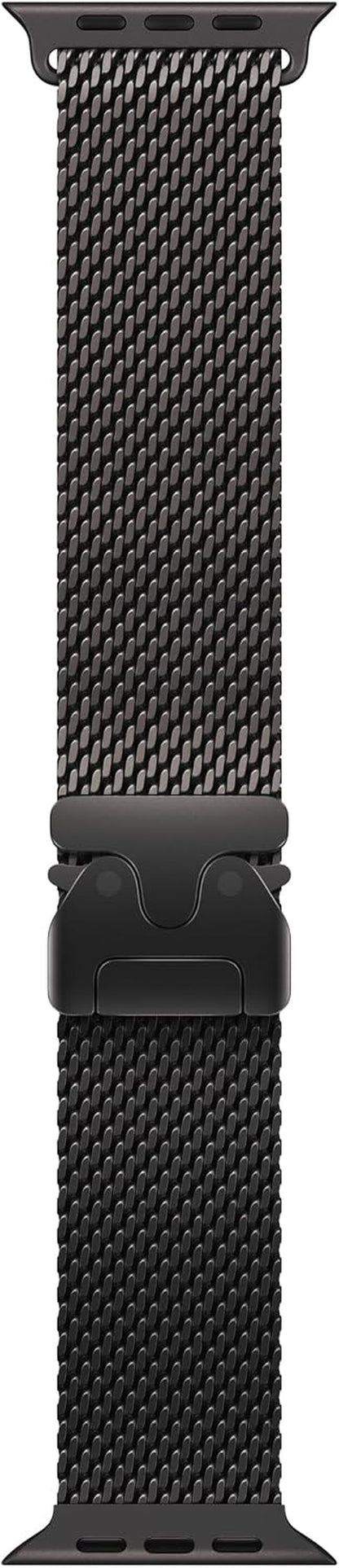 Watch Band - Bracelet Milanais - 49 Mm - Noir - Large