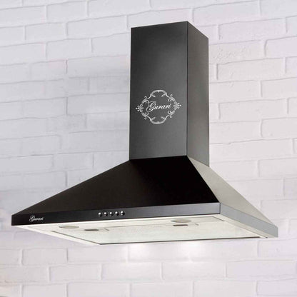 C 147 Hotte Aspirante Murale 50 Cm •1000M³/H•Hotte Murale Luxe Fabricant  • 3 Vitesses •1000M³/H •LED •Hotte Noir •Métal Noir •Recirculation Possible