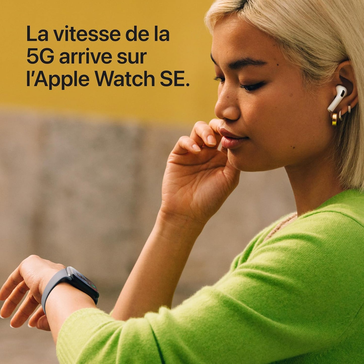 Watch SE 3 [GPS + Cellular 44 Mm] Montre Connectée Avec Boîtier Minuit Et Bracelet Sport Minuit. Moniteur Activité/Sommeil/Fréquence Cardiaque, Écran Toujours Activé