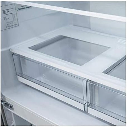 Réfrigérateur Américain Cross Door CC83833S A+ Silver Total No Frost – 83,6 Cm Largeur