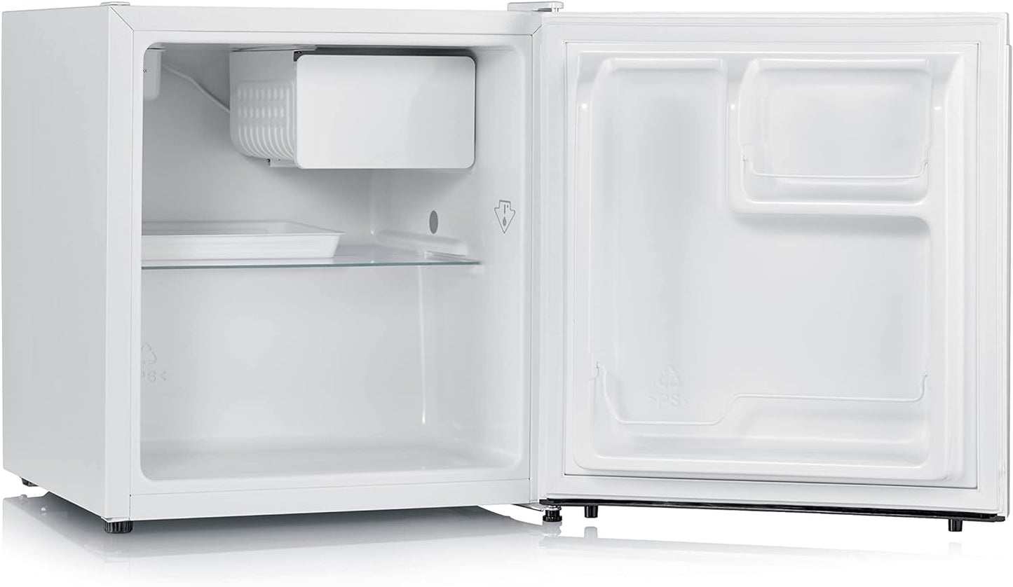 Mini Réfrigérateur Mini Bar, Pose Libre, Largeur 44,5 Cm, 45 Litres, Compartiment Froid 5 Litres, Classe Énergétique E, Porte Réversible, 80 Kwh/An, 40 Db, Blanc, KB 8884