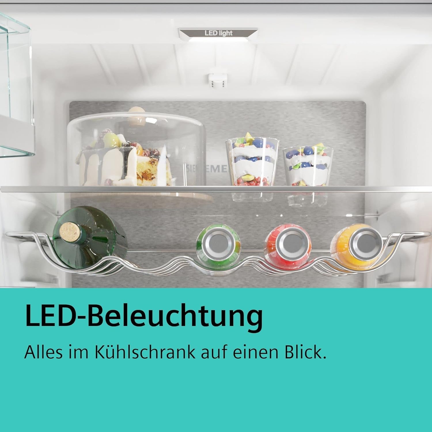 KI31RADD1 Iq500 - Réfrigérateur Encastrable - 102,5 X 56 Cm - 165 L - Fabriqué En Allemagne - Très Silencieux, Hyperfresh Box - Fraîcheur plus Longue - Éclairage LED - Supercooling -