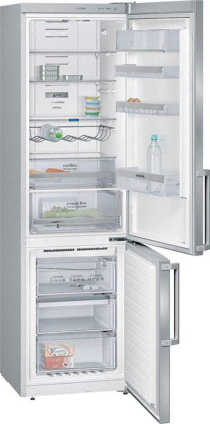 Iq500 KG39NXI42 Réfrigérateur/Congélateur/A+++ / Partie Réfrigérateur : 269 L/Partie Congélateur : 86 L/Acier Inoxydable/Freshsense/Nofrost/Bottlerack