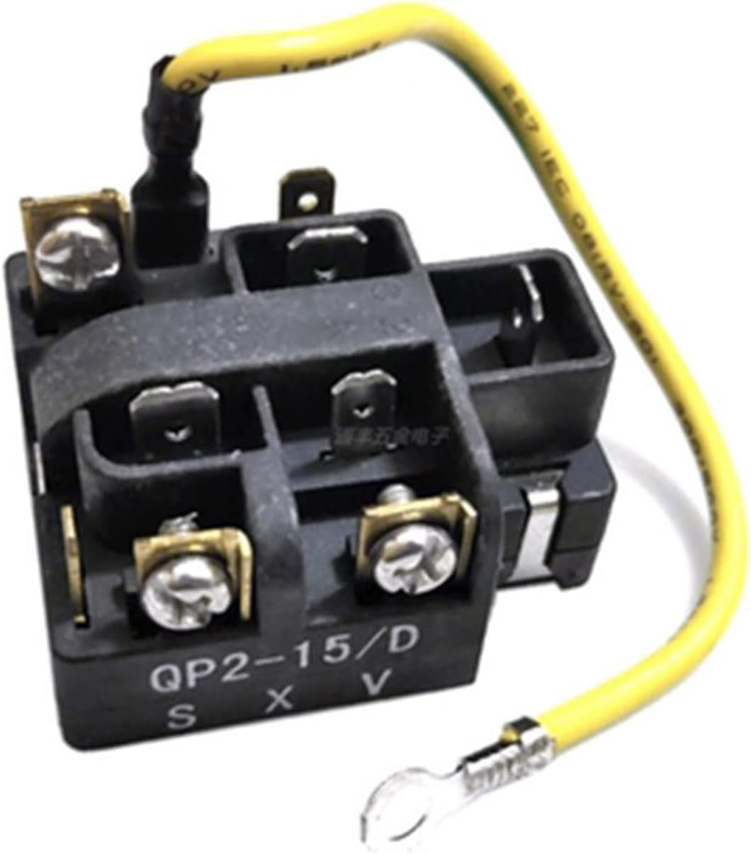 NUHFUFA QP2-15/D Démarreur De Réfrigérateur + Protecteur Rond + Condensateur De Réfrigérateur 3Uf, Compresseur De Surcharge Compatible Avec Les Accessoires De Rechange Haier