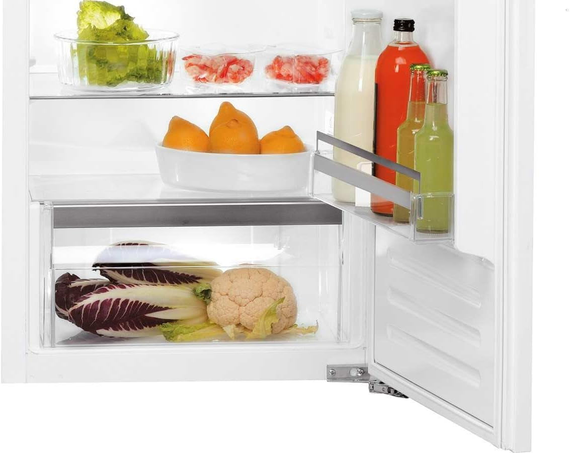 Bauknecht Kvie 2124 Réfrigérateur/Congélateur/A + + +/Hauteur 122 Cm/118 Kwh/An/173L Partie Isotherme/18L Partie Congélateur/Silencieux Avec Seulement 36 Db/Particulièrement Économie D'Énergie/Blanc