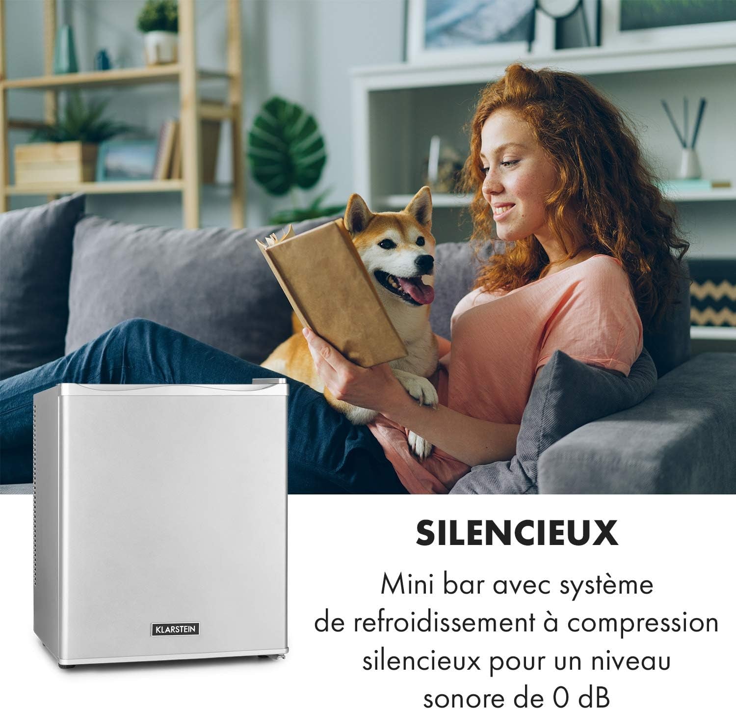 Mini Frigo De Chambre De 30L Pour Snacks Et Boissons, Petit Frigo Top Silencieux, Mini Bar, Petit Réfrigérateur Camping, Mini Frigo Cosmetique, Refrigerateur Avec Étagères Réglables, 5-15°C