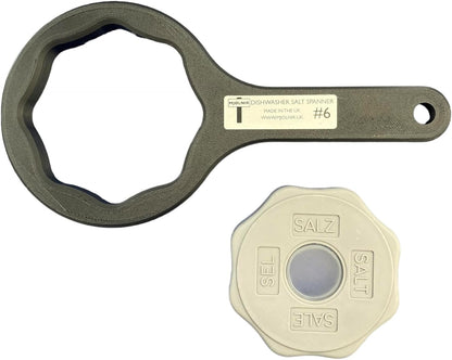 Clé À Bouchon De Sel Pour Lave-Vaisselle #6 (Pour Machines SMEG) Pour Un Retrait Facile Des Bouchons De Remplissage De Compartiment À Sel Coincés Du Lave-Vaisselle.