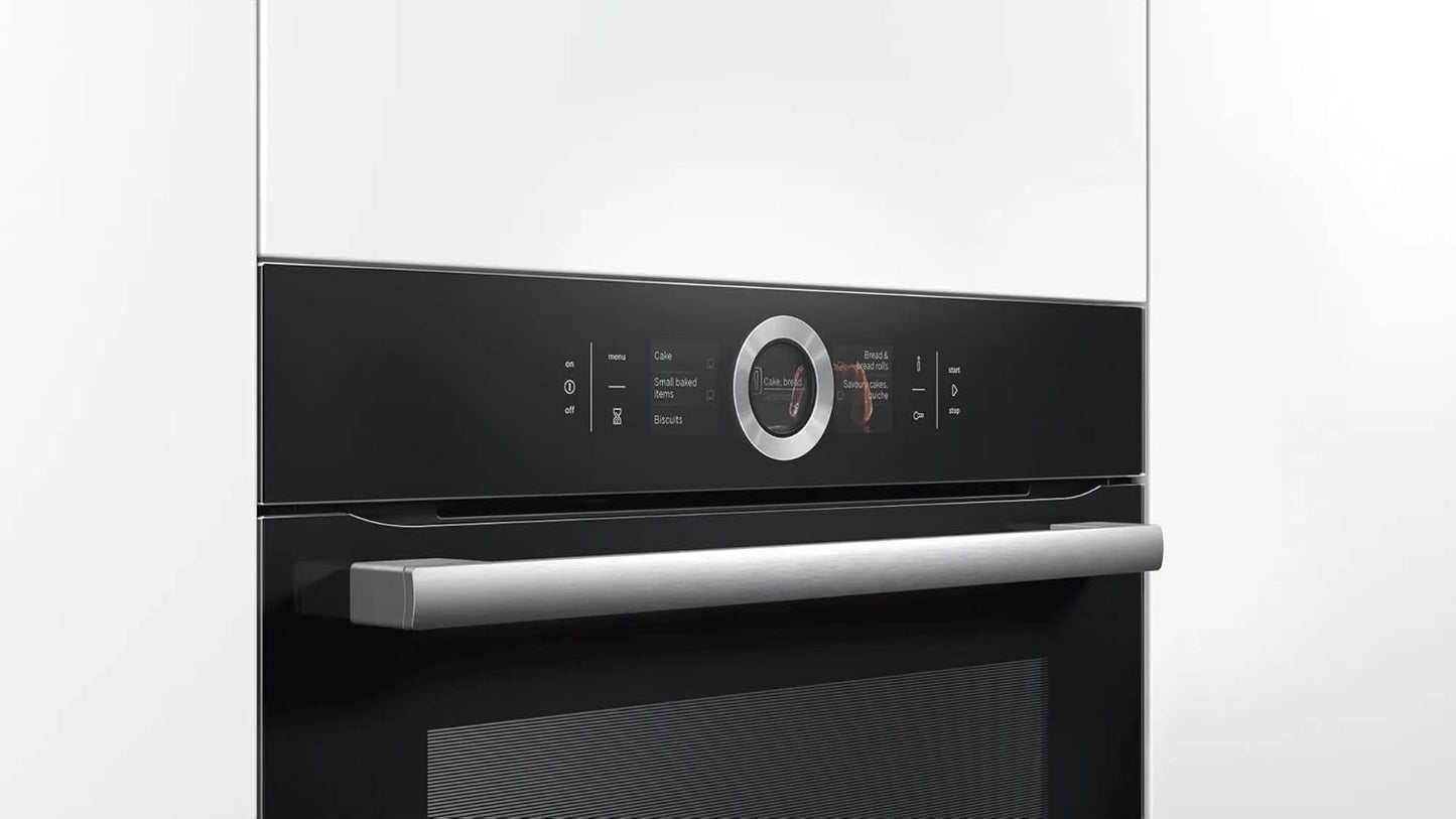 8 Series Hbg636Lb1 - Four (Moyenne, Four Électrique, 71 L, 3600 W, 71 L, Noir)