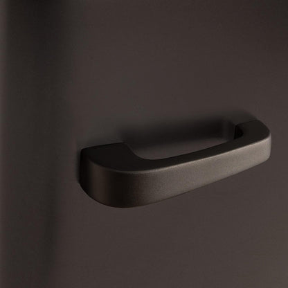 / RETRO FRIDGE 50 Black/Réfrigérateur Noir Avec Poignée Noir/Pratique Et Fonctionnel, Matériaux Résistants