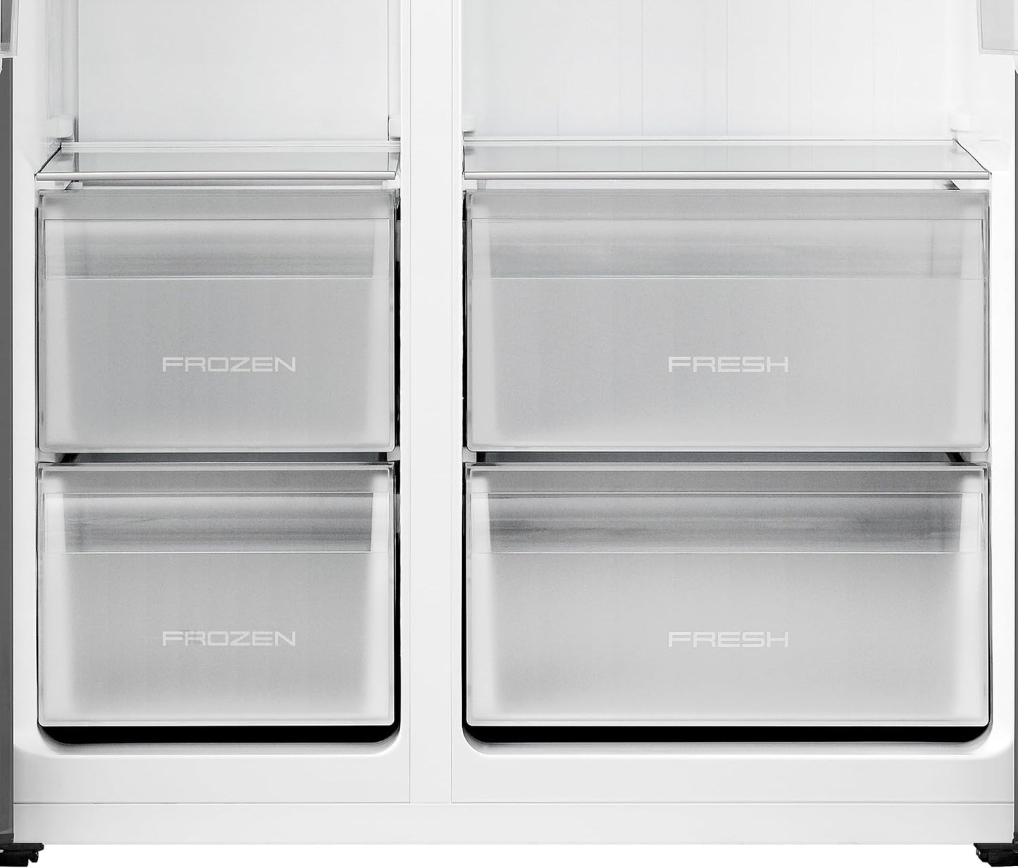 NRS917E41BX Réfrigérateur-Congélateur Autonome 544L 39 Db Classe D'Efficacité Énergétique : E/Nofrost Plus/Ecomodus/Multiflow 360°/Crispzone/Fastfreeze/(L X H X P) : 91,1 X 178,6 X 61,5 Cm