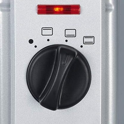 Mini-Four 20 L Avec Grille Et Plaque De Cuisson Incluses, Four Posable 1 500 W Design Simple Et Élégant, Mini-Four Électrique Avec Minuteur 60 Min, Argent, to 2045