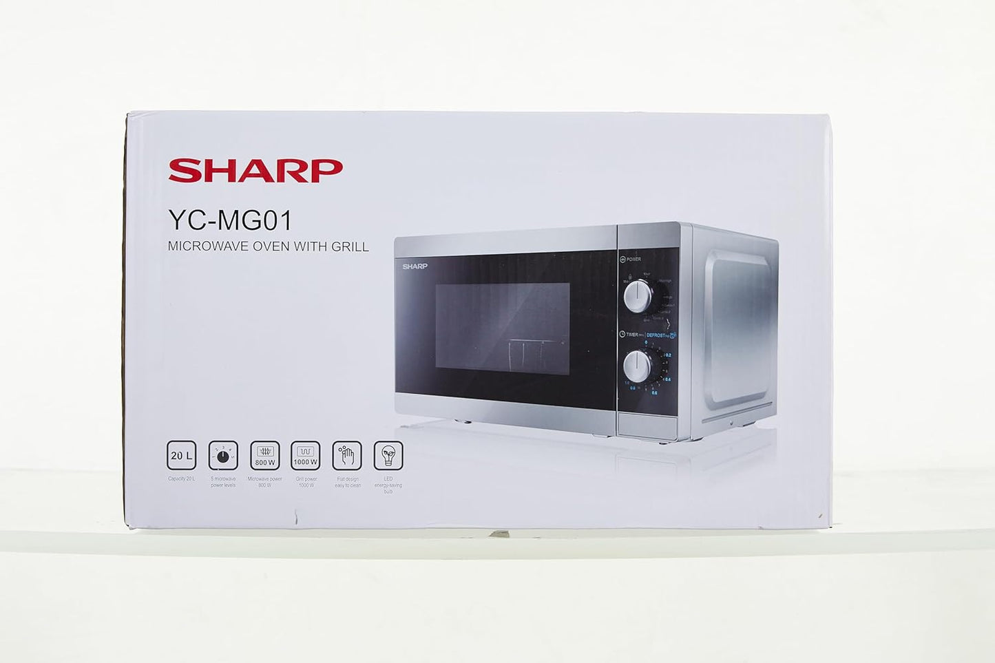 YC-MG01E-S Four Micro Ondes, Silver