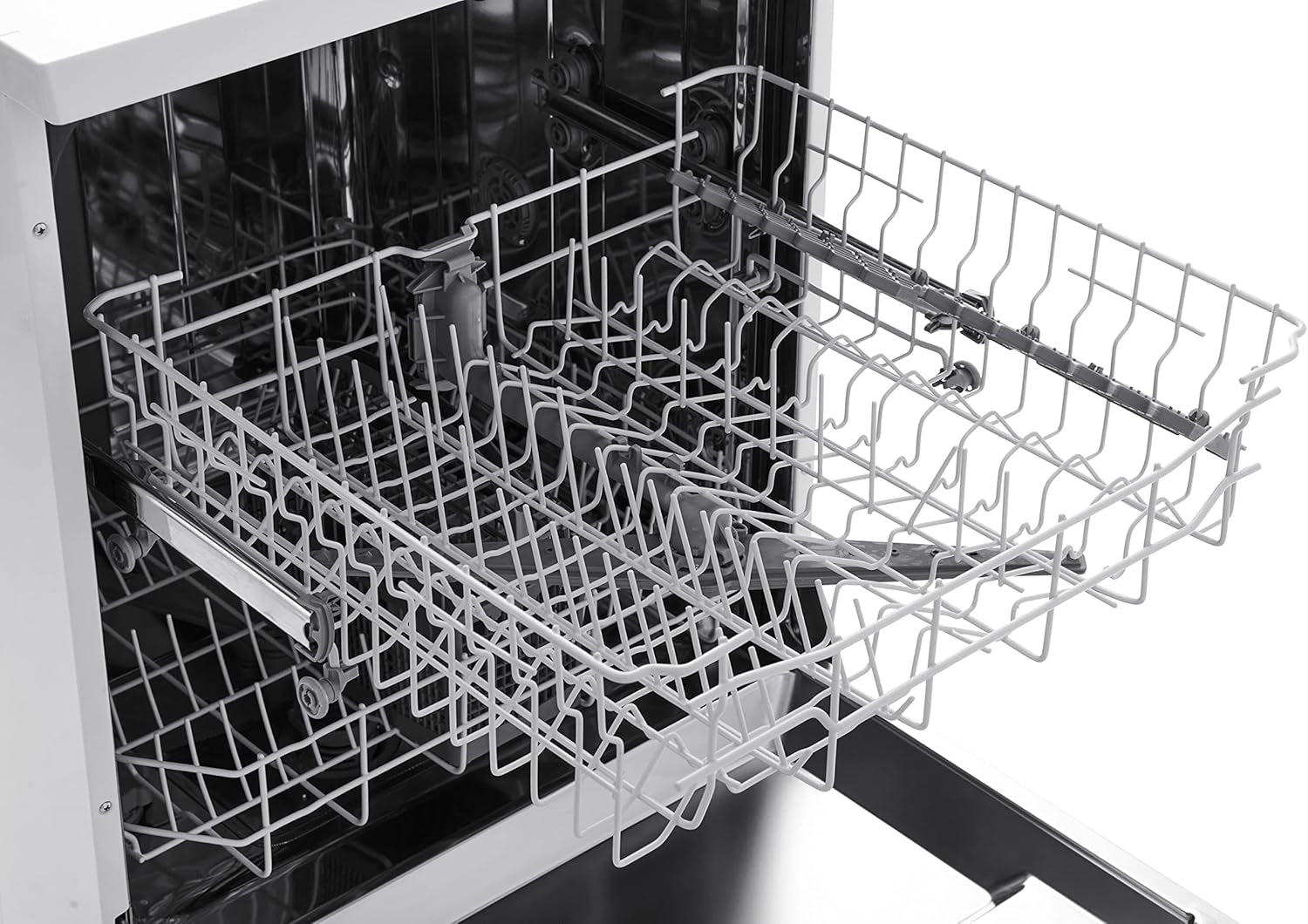 Respekta Lave-Vaisselle Autonome 60 Cm Blanc / Lave-Vaisselle Avec Panier À Couverts Flexible / 5 Programmes / Départ Différé / 12 Couverts / GSPS60V / Silencieux 52 Db