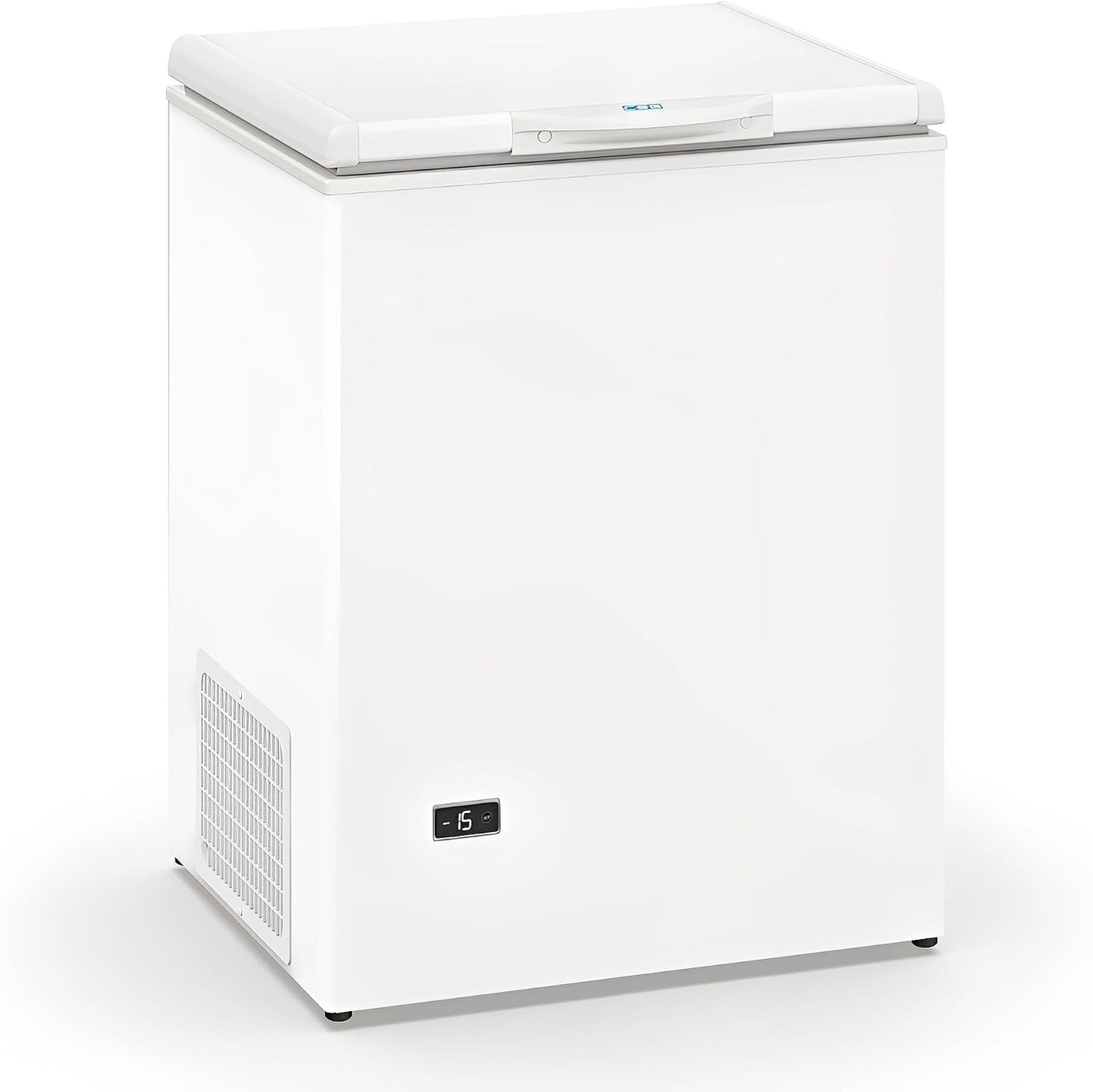 MBH - Congélateur Coffre Industriel 88 L Avec Couvercle Abattant, Thermostat Réglable, Serrure Et Isolation Efficace Pour Cuisine, Bar Et Restauration (600X530X835 Mm)