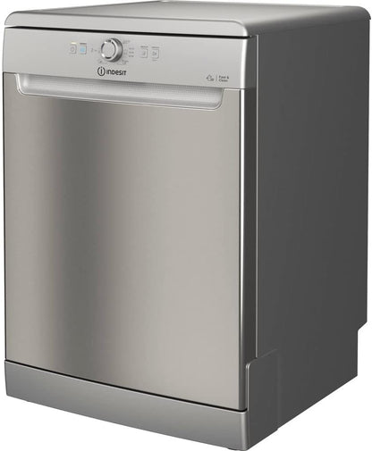 INDESIT - DFE1B19X - Lave-Vaisselle Posable 14 Couverts 49Db 12L A+ Inox