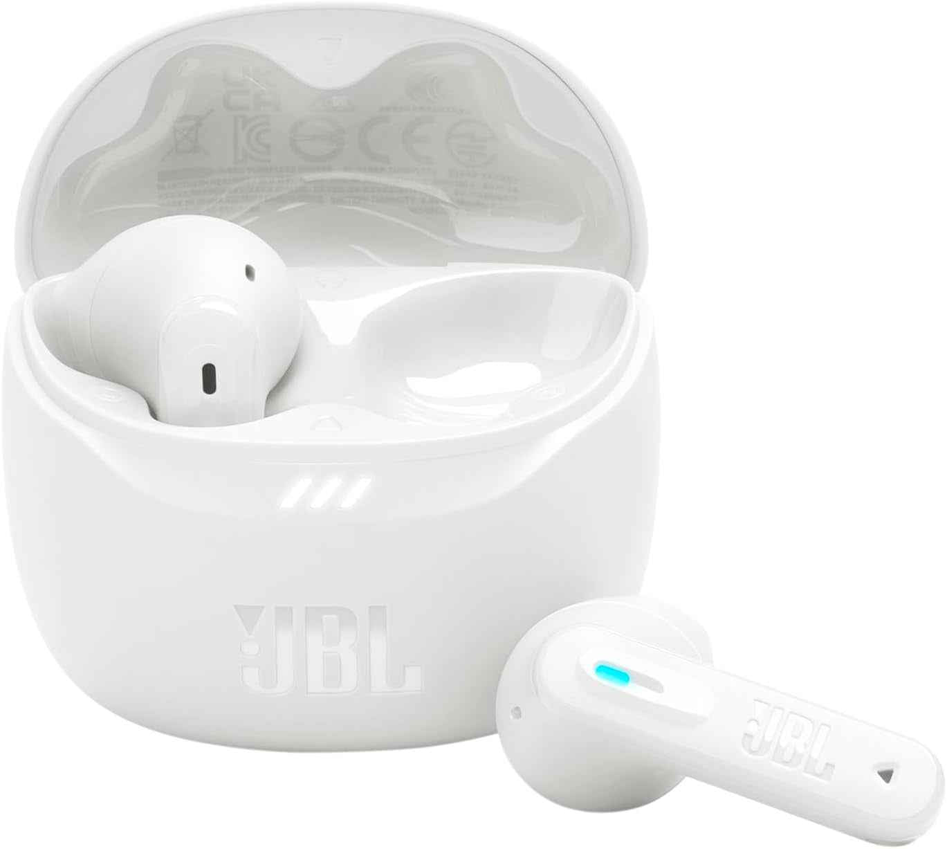 Tune Flex 2, Écouteurs Sans Fil Avec Réduction De Bruit, Blanc | Bluetooth 5.3, 48 Heures D'Autonomie, Étanchéité IP54 , Son Pure Bass De , Connexion Multipoint