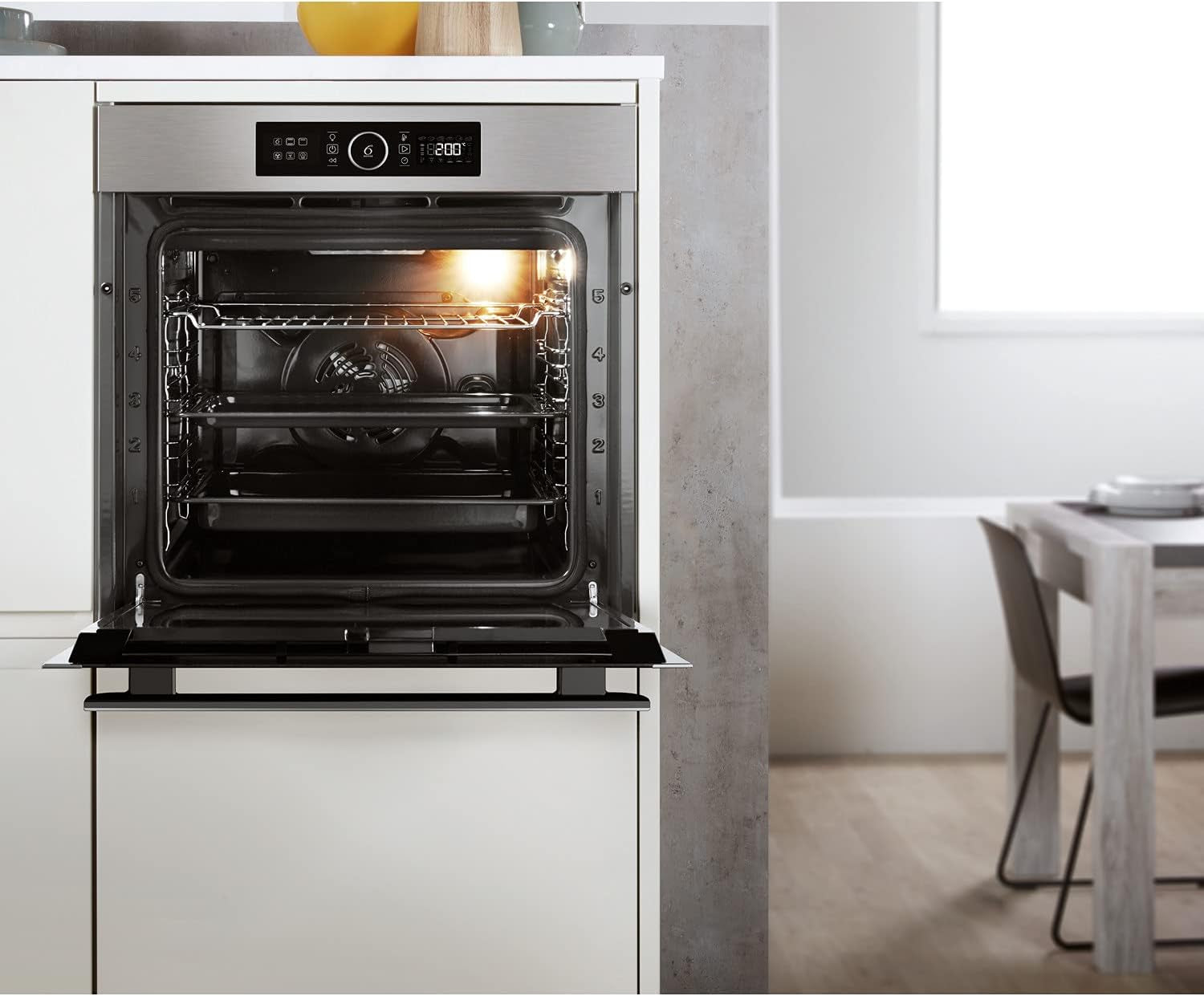 Whirlpool AKZ9 6270 IX Four Four Électrique 73 L Acier Inoxydable A+ - Fours (Moyenne, Four Électrique, 73 L, 73 L, a Pyrolyse, Acier Inoxydable)