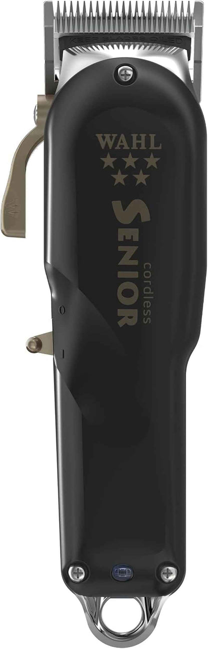 Cordless Senior, Tondeuse Professionnelle Filaire Et Sans Fil | Tondeuse Professionnelle, Lame Chirurgicale Pour Fondus, Moteur Puissant, Jusqu'À 80 Minutes D'Autonomie, Filaire Et Sans Fil