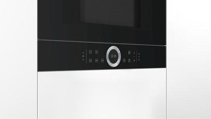 Micro Ondes Encastrable BFR634GB1 Série 8, 21 Litres Charnières Droite