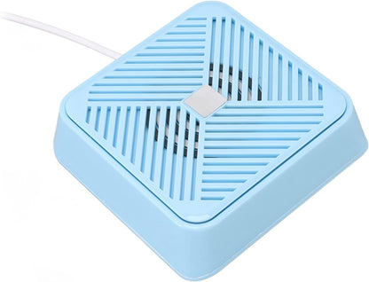 Lave-Vaisselle USB Évier, Puissant 5 V Intégré Sans Fuite USB Lave-Vaisselle Entrée CC Haute Fréquence Ultrasonique Avec Ventouse En Silicone Pour Le Ménage (Bleu)