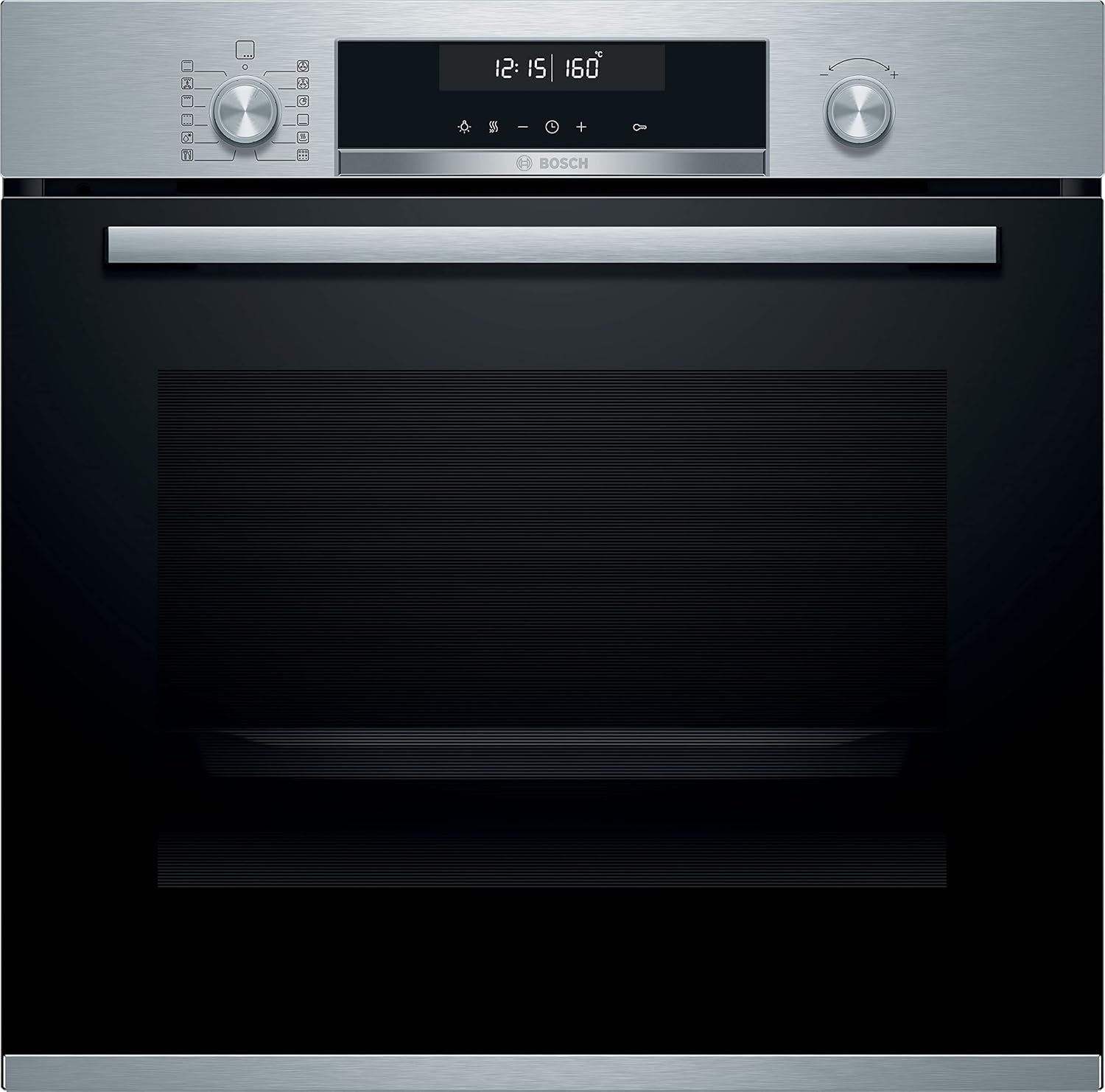 HBG5780S0 - Série 6, Four Encastrable - Multi-Fonctions - Pyrolyse - Grande Capacité De 71 L - 3600 W - Inox