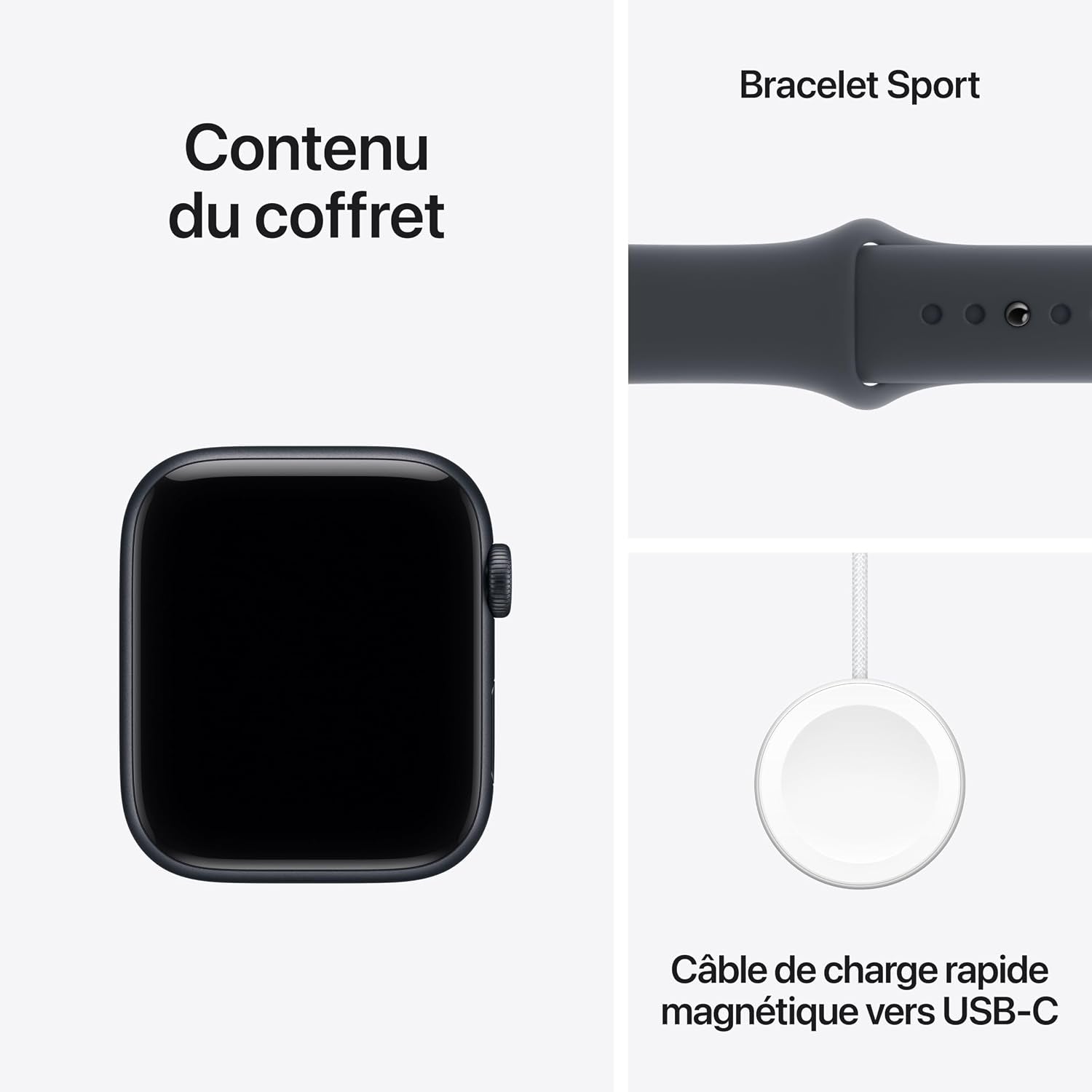 Watch SE 3 [GPS + Cellular 44 Mm] Montre Connectée Avec Boîtier Minuit Et Bracelet Sport Minuit. Moniteur Activité/Sommeil/Fréquence Cardiaque, Écran Toujours Activé