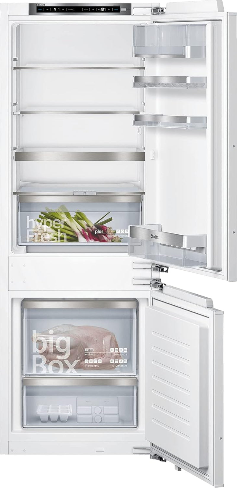 Réfrigérateur Congélateur Encastrable KI77SADE0, IQ500, 231 Litres, Niche De 158 Cm