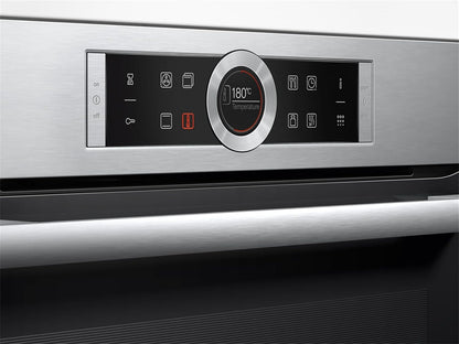 HBG675BB1 Série 8 Four Électrique À Encastrer/A / 71 L/Noir/Air Chaud plus 4D Acier Inoxydable