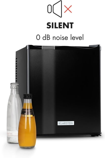MKS-11 • Minibar • Mini-Réfrigérateur • Réfrigérateur À Boissons • B • 25 Litres • Fonctionnement Silencieux • 0 Db • Env. 38 X 47 X 44,5 Cm (Lxhxp) • 3 Niveaux De Température • Noir
