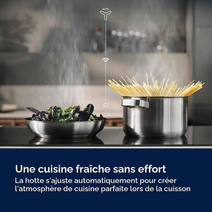 Table De Cuisson À Induction 59Cm 3 Feux 7200W Flexinduction Noir - EIV63343