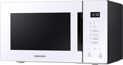 MG23T5018AW Four À Micro-Ondes, 23 L, 1100 W, Cuisson Automatique Et Home Dessert, Design Verre, Blanc