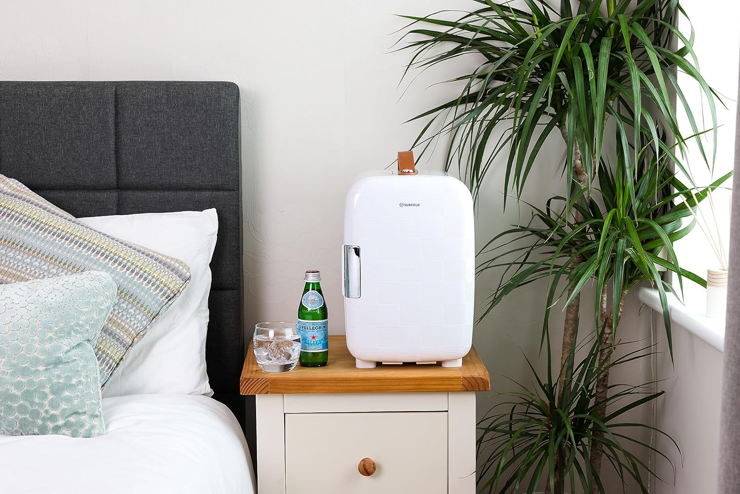 Subcold Pro10 Mini Refroidisseur De Luxe | Petit Réfrigérateur Portable Compact 10 L 12 V Et 110 V | Système De Refroidissement Silencieux Et Efficace | Idéal Pour Chambre, Bureau, Beauté Et Voiture