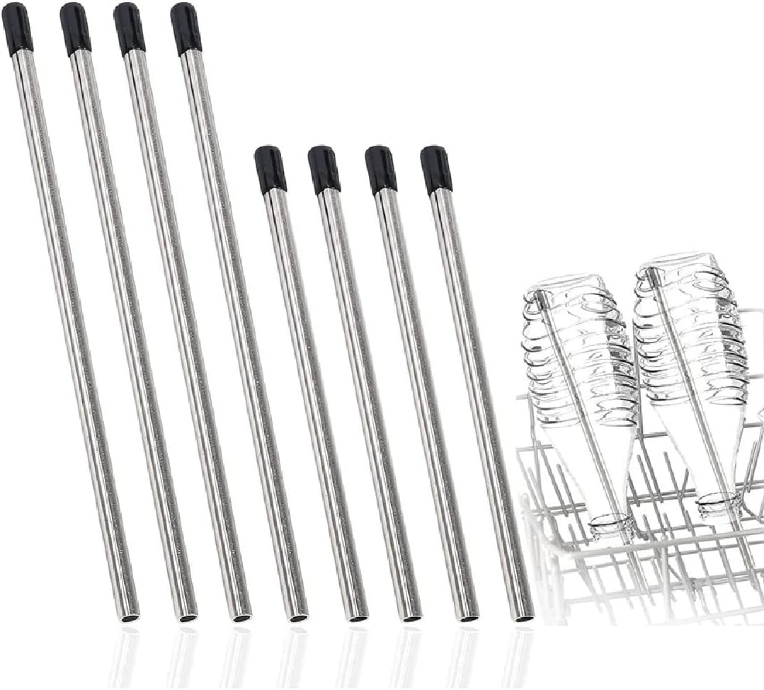 Lot De 8 Supports De Pour Lave-Vaisselle, Porte-Bouteilles Et Porte-Verre En Acier Inoxydable Pour Lave-Vaisselle/Lave-Vaisselle, Bouteilles Universels Pour Lave-Vaisselle