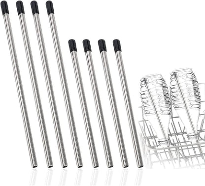 Lot De 8 Supports De Pour Lave-Vaisselle, Porte-Bouteilles Et Porte-Verre En Acier Inoxydable Pour Lave-Vaisselle/Lave-Vaisselle, Bouteilles Universels Pour Lave-Vaisselle