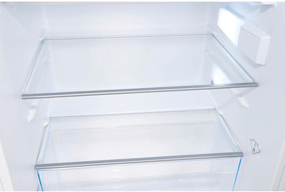 Exquisit KS16-4-HE-010D Standkühlschrank, 56 Cm Breit, 120 L, Temperatureinstellung, Eierablagen, Gemüseschublade, Schnellgefrieren, Weiß