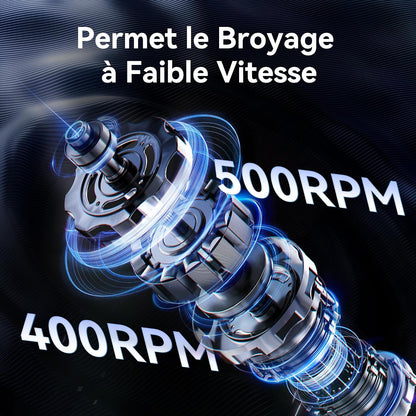 G5 Moulin À Café Électrique 36 Réglages Alliage Aluminium | Meule Conique 48Mm Double Vitesse. Capacité 50G. Anti-Statique Réduit Résidus. Mouture Uniforme
