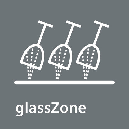 SN45ZS49CE Iq500 Lave-Vaisselle Sous Plan, Classe C, 75 Kwh, 14 MGD, Séchage Zéolite, Compatible Smart Home via Home Connect, Glasszone Dans Le Panier Supérieur