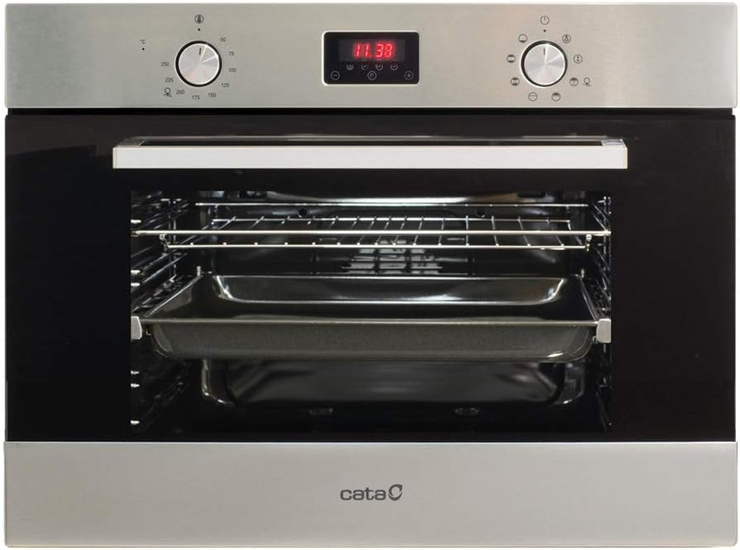 - Four Multifonction 8 Fonctions - Modèle CMD 5008 X - Capacité Intérieure De 40 Litres - Plage De Température 50-250 O - Système De Nettoyage Aquasmart - Classe D'Efficacité Énergétique : A