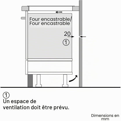 Siemens Iq700 Noir, Acier Inoxydable Intégré (Placement) Plaque Avec Zone À Induction 4 Zone(S)