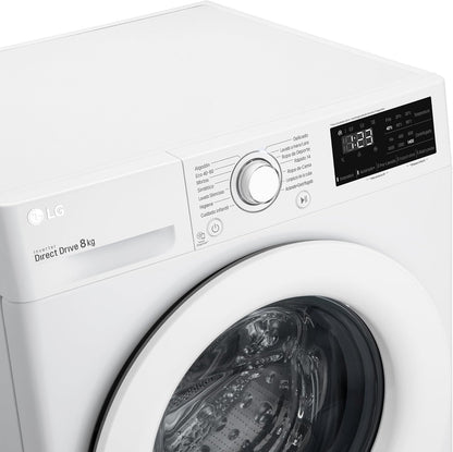 F4WV3008N3W Machine À Laver 8 Kg Charge Frontale 1400 Tr/Min, Intelligence Artificielle Blanc