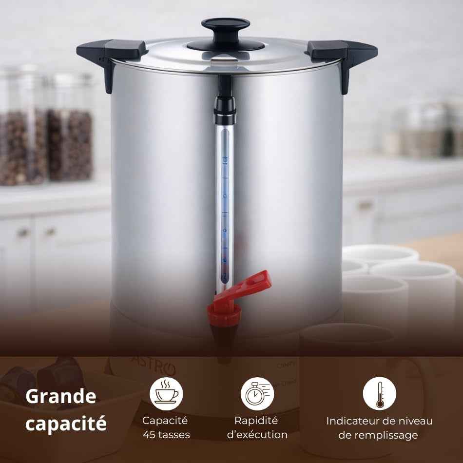 Percolateur À Café 5L - 45 Tasses