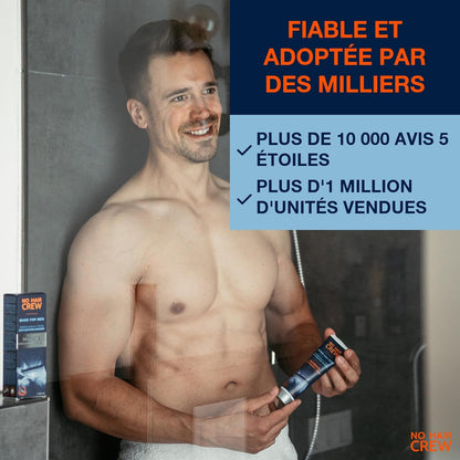 Crème Dépilatoire Intime Homme 100 Ml – L’Originale | Pour Aine, Testicules Et Fesses. Sans Poils En 4–8 Min, Sans Coupures Ni Feu Du Rasoir, Avec Une Repousse plus Douce.