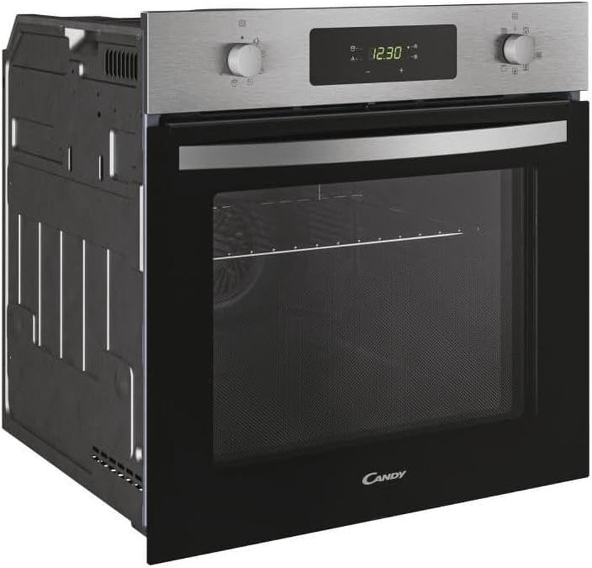 Four Pyrolyse - Chaleur Tournante  FICD X676 - Inox Et Noir - Classe A